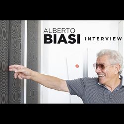 Evento Alberto Biasi  Video intervista