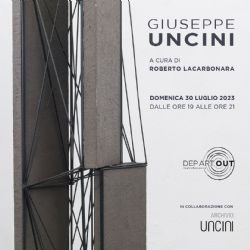 Evento Giuseppe Uncini Dep Art Out